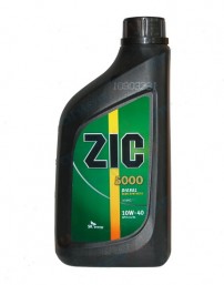 Масло ZIC 15/40 5000 Cl-4 POWER дизель п/син 6 л.