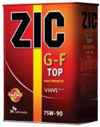 Масло ZIC трансм. 75/90 G-F TOP синт 4 л.