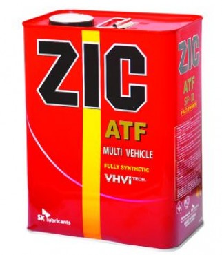 Масло ZIC трансм. ATF Multi Vehicle 4 л.