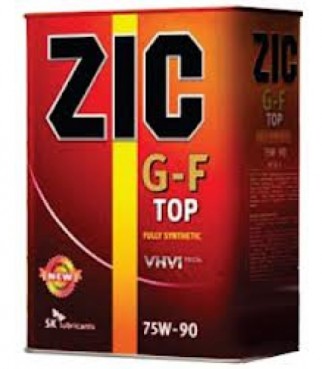 Масло ZIC трансм. 75/90 G-F TOP синт 4 л.