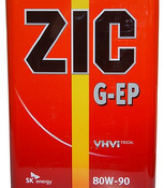 Масло ZIC трансм. 80/90 G-EP GL-4 для МКПП п/синт 4 л.